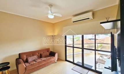 Apartamento mobiliado de 89m² com 3 dormitórios, próximo ao Shopping Santa Úrsula - Bairro Centro, Ribeirão Preto/SP.