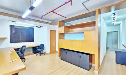 Sala comercial para locação no edifício centro empresarial jardim botânico, próximo ao parque carlos raya - ribeirão preto/sp.