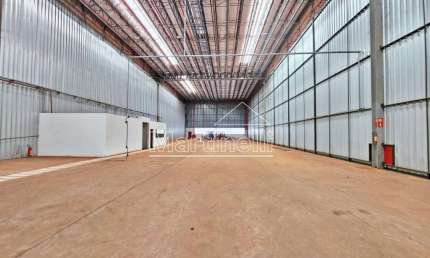 Galpão comercial de 163.952m² de área terreno e 1.673m² de área construída para locação, próximo ao Distrito Industrial - Ribeirão Preto/SP.