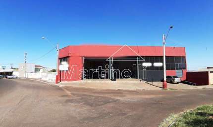 Galpão comercial para locação no Bairro Centro, próximo a Rodovia Abraão Assed - Serrana/SP.