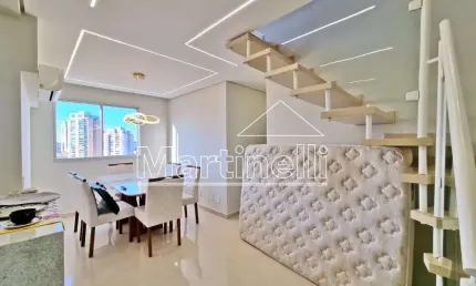 Cobertura duplex à venda no Edifício Nova Aliança Residence, próximo à UNIP - Ribeirão Preto/SP.