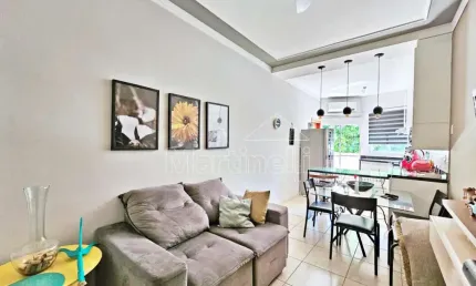 Apartamento mobiliado de 43m² para locação, próximo a Faculdade UNAERP - Bairro Iguatemi, Ribeirão Preto/SP.