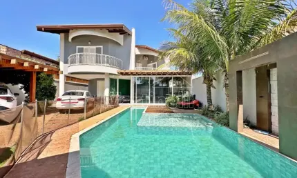Sobrado Alto Padrão com 404m² de área construida à venda, Fino Acabamento. Excelente localização, próximo à City Pão - Bairro City Ribeirão, Ribeirão Preto/SP.