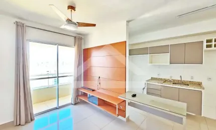 Apartamento para locação no edifício parc sul, próximo a faculdade unip - ribeirão preto/sp.
