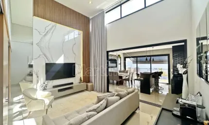 Casa térrea à venda no Condomínio Terras de Siena, próximo ao Shopping Iguatemi - Ribeirão Preto/SP.