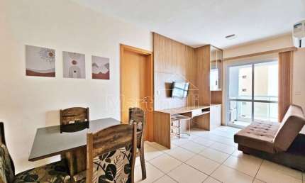 Apartamento mobiliado de 45m² de área útil para locação, próximo a Faculdade UNAERP - Bairro Jardim Palma Travassos, Ribeirão Preto/SP.