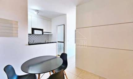 Flat semi mobiliado para locação no Condomínio Vila Boim Center, próximo a Faculdade FAAP - Ribeirão Preto/SP.