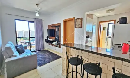 Apartamento mobiliado para locação no edifício rio madeira, próximo a avenida maria de jesus condeixa - ribeirão preto/sp.