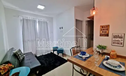Flat mobiliado para locação no Edifício HUB - Hotel Urban Boulevard, próximo ao Novo Shopping - Ribeirão Preto/SP.