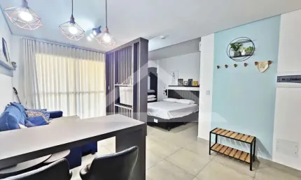 Flat para locação no Edifício Monte Carmel, próximo ao Parque Carlos Raya - Ribeirão Preto/SP.