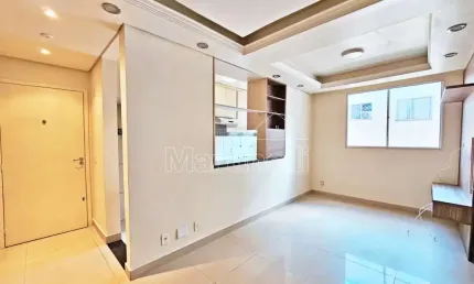 Apartamento de 46m² de área útil para venda e locação no Condomínio Reserva Sul, Ribeirão Preto/SP.