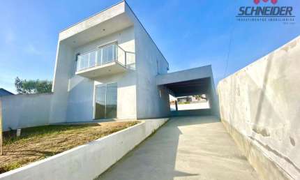 Casa com 2 dormitórios à venda no bairro Araponguinhas em Timbó/SC