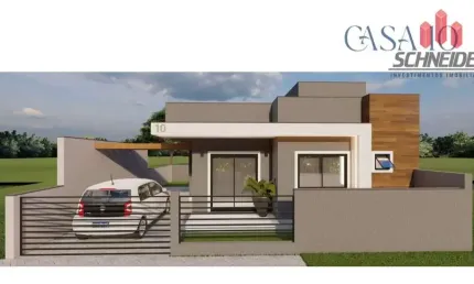 Casa com 2 dormitórios à venda no bairro Padre Martinho Stein em Timbó/SC