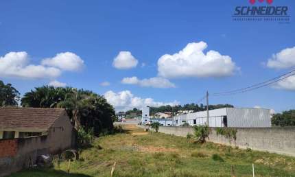 Terreno à venda no bairro Araponguinhas em Timbó/SC
