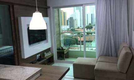 Lindo Apartamento 2/4 Suíte 69m² No açaí Flat em ponta negra