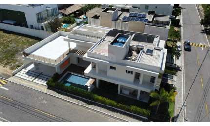 Luxuosa Casa Duplex 04 Suites no Condomínio Ponta Negra Boulevard