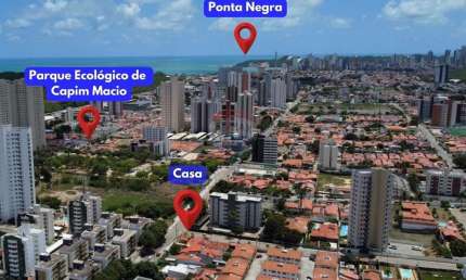Casa 04 Suítes 560M² C/ Piscina Próximo Parque Ecológico de Capim Macio