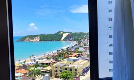 Belíssimo Apartamento Flat Mobiliado, Vista mar - Ponta Negra