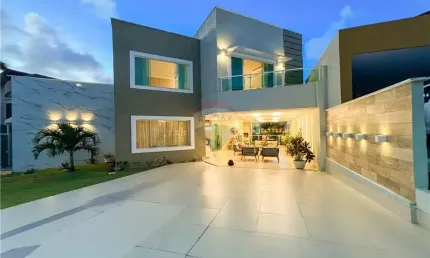 Luxuosa Residência Duplex 5/5 Sendo 04 Suítes No Cond Green Woods
