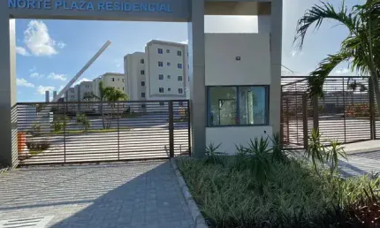 Oferta!! Apartamento 2/4 com Varanda Sombra No Cond. Norte Plaza