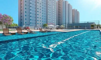 Apartamento com 2 quartos no cidade das dunas – lazer completo