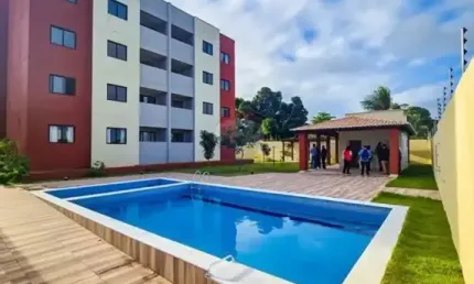 Apartamento 2/4 suíte em ponta negra – entrada facilitada até 30x