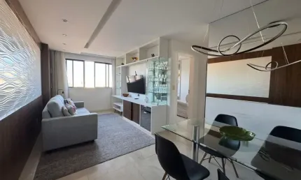 Lindo apartamento mobiliado no condomínio tintoretto - capim macio