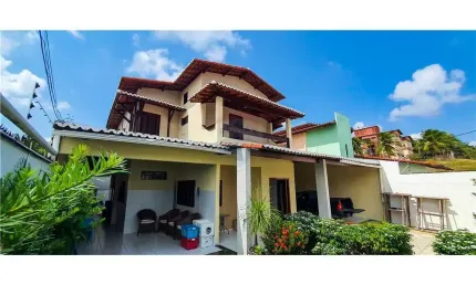 Oferta!! linda casa para locação 6/4 sendo 04 suítes em capim macio