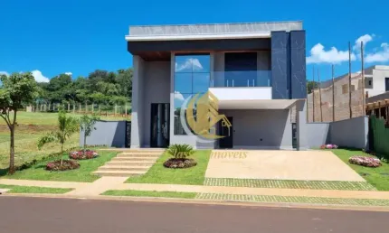 Sobrado com 3 dormitórios à venda, 305 m² por R$ 3.200.000,00 - Alphaville III - Ribeirão Preto/SP