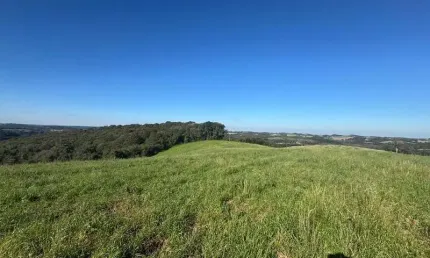 Chácara com vista de cinema a 10 min do centro de campo largo!