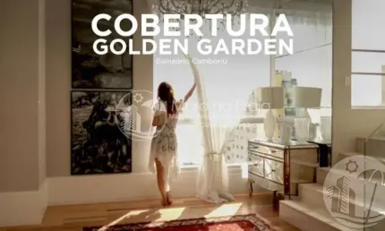 Golden Garden Apartamento Duplex linda vista mar com 4 suítes e 5 vagas no coraç