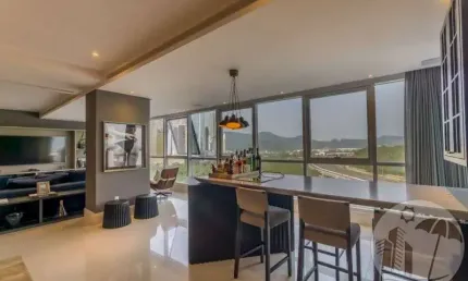 Marina beach towers com 4 suítes 4 vagas e garagem para barco