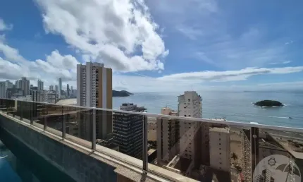 Luxo com vista para o mar no centro de balneário camboriú