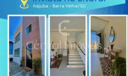 Apartamento Mobiliado a 900 metros do mar em Barra Velha