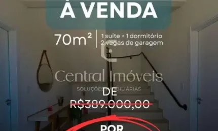 Apartamento com 2 quartos sendo um suite em Barra Velha a 900 metros do mar