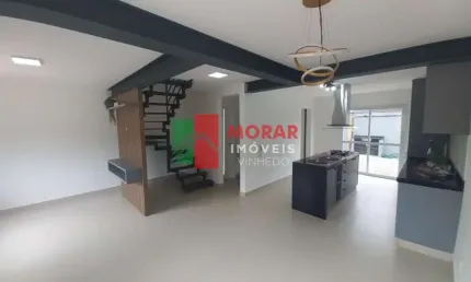 Casa em condomínio fechado com 3 quartos para alugar na estrada municipal fazenda santana, 850, joão xxiii, vinhedo, 97 m2 por r$ 5.000
