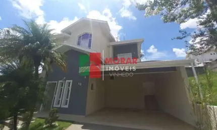 Casa em condomínio fechado com 3 quartos à venda na parque dos abrolhos, 48, bosque, vinhedo, 262 m2 por r$ 1.490.000