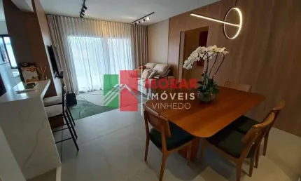 Apartamento com 3 quartos à venda na antonio biagioli, 50, centro, vinhedo, 88 m2 por r$ 720.000