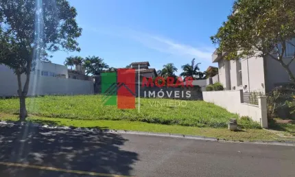 Terreno em condomínio fechado à venda na Rua Paiquere, 540, Jardim Paiquerê, Valinhos por R$ 1.050.000