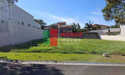 Terreno em condomínio fechado à venda na Rua Paiquere, 540, Jardim Paiquerê, Valinhos por R$ 1.050.000