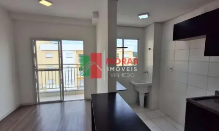 Apartamento com 2 quartos à venda na Estrada Municipal Fazenda Santana, 1001, João XXIII, Vinhedo, 52 m2 por R$ 340.000