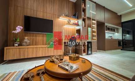 Apartamento com 1 quarto à venda na Rua Humberto Pescarini, 927, Centro, Vinhedo, 51 m2 por R$ 445.291