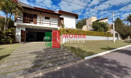 Casa em condomínio fechado com 5 quartos para alugar na Jabaru, 433, Vista Alegre, Vinhedo, 400 m2 por R$ 10.000