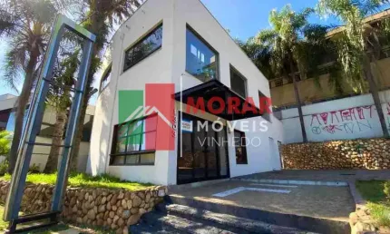 Sala comercial para alugar na alameda carlos de carvalho vieira braga, 1280, chácaras alpina, valinhos, 550 m2 por r$ 25.000