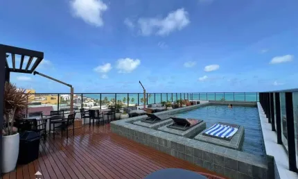 Flat com 1 dormitório à venda, 20 m² por R$ 299.000,00 - Jardim Oceania - João Pessoa/PB