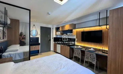 Flat com 1 dormitório à venda, 18 m² por R$ 350.000 - Jardim Oceania - João Pessoa/PB