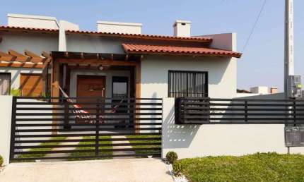 Casa para Venda em Passo de Torres, Praia Azul, Sc, 2 dormitórios, 1 suíte, 2 banheiros, 1 vaga
