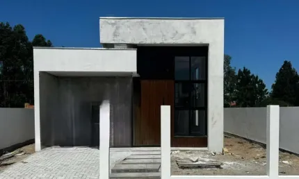 Casa para Venda em Passo de Torres, jardim America, 1 dormitório, 1 suíte, 2 banheiros, 1 vaga
