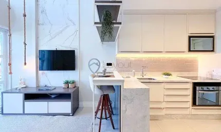 Apartamento com 1 quarto à venda na Rua Desembargador Isaías Bevilaqua, 800, Mercês, Curitiba