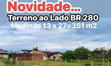 Terreno à venda na Avenida Getúlio Vargas, 150, Porto Grande, Araquari